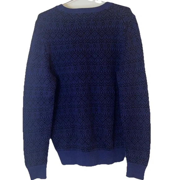 Tommy Hilfiger Men’s Medium Jacquard Fair Isle Sweater – NWT - Picture 5 of 10